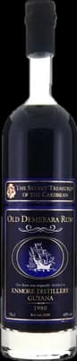 Bouteille de spiritueux : Old Demerara Rum de la marque Enmore
