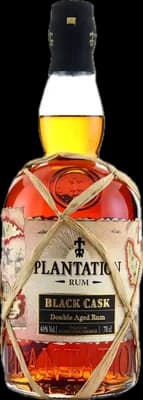 Bouteille de spiritueux : Black Cask Double Aged Barbados & Jamaica de la marque Plantation