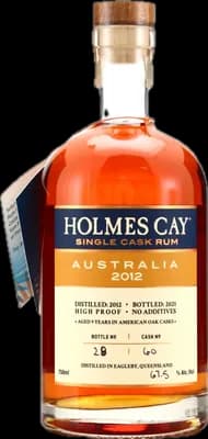 Bouteille de spiritueux : Holmes Cay Australia 2012 de la marque Holmes Cay