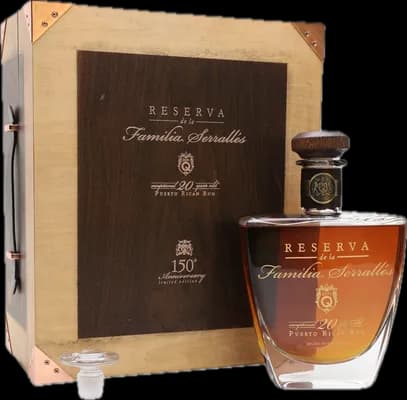 Bouteille de spiritueux : Reserva de la Familia Serralles 150 Anniversary de la marque Don Q