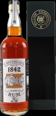Bouteille de spiritueux : Caribbean Rum 1842 de la marque Cadenheads