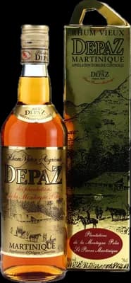 Bouteille de spiritueux : Rhum Vieux Agricole Plantation (Old Version) de la marque Depaz