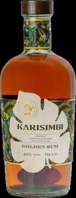 Bouteille de spiritueux : Golden Rum de la marque Karisimbi