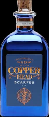 Bouteille de spiritueux : Scarfes Bar Gin de la marque Copperhead