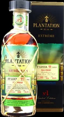 Bouteille de spiritueux : Extreme N°1 Saint Lucia 11 Years Old de la marque Plantation