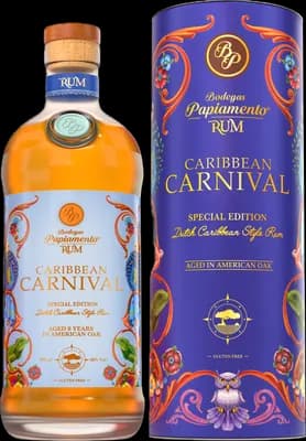 Bouteille de spiritueux : Caribbean Carnival de la marque Bodegas Papiamento
