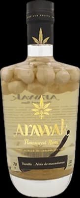 Bouteille de spiritueux : Vanille - Noix de Macadamia de la marque Arawak