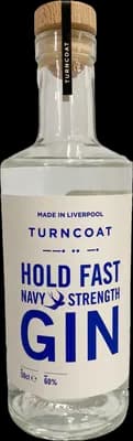 Bouteille de spiritueux : Hold Fast Navy Strength Gin de la marque Turncoat