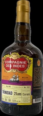 Bouteille de spiritueux : Trinidad de la marque Caroni