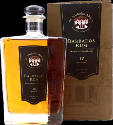 Bouteille de spiritueux : 10 Years old de la marque St. Nicholas Abbey