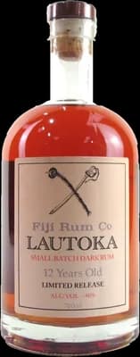 Bouteille de spiritueux : Lautoka 12 de la marque Fiji Rum & Co