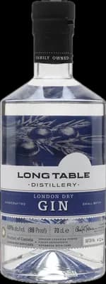Bouteille de spiritueux : Distillery London Dry Gin de la marque Long Table