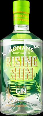 Bouteille de spiritueux : Rising Sun Rye Malt Gin de la marque Adnams