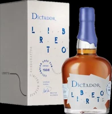 Bouteille de spiritueux : Libreto American Oak Cask 1996 de la marque Dictador