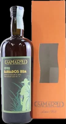 Bouteille de spiritueux : Barbados Rum de la marque Samaroli