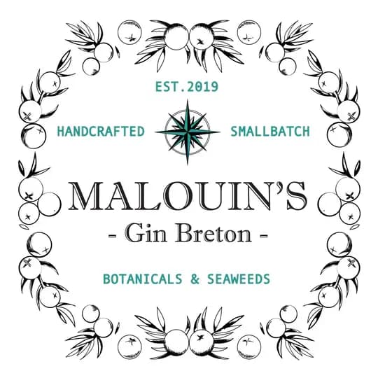 Logo de la marque de spiritueux : Malouin's Gin