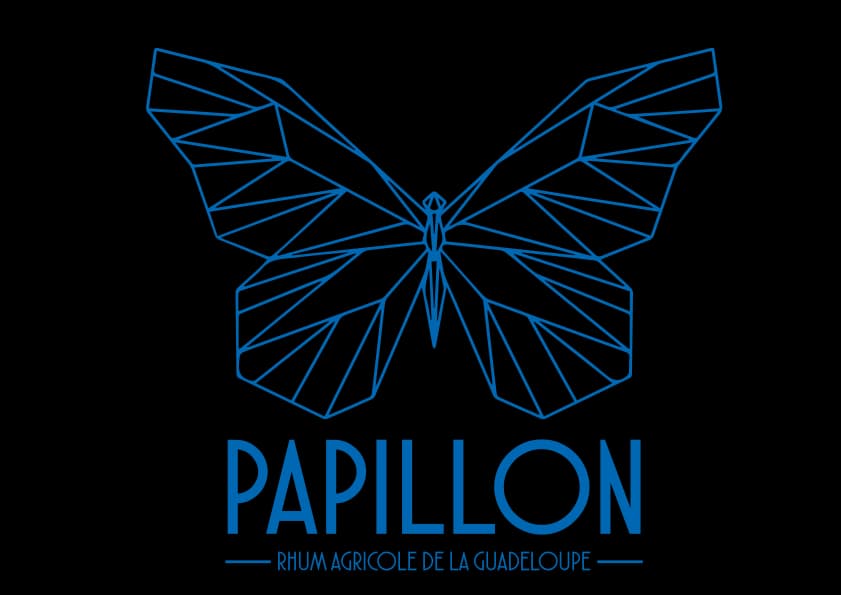 Logo de la marque de spiritueux : Papillon Rhum