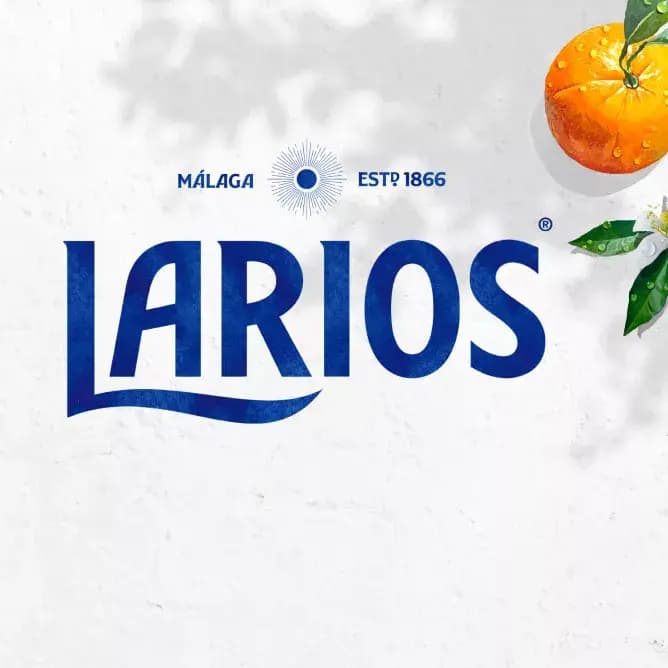 Logo de la marque de spiritueux : Larios Gin