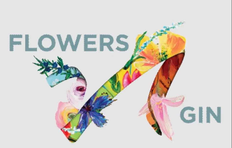 Logo de la marque de spiritueux : FlowersNGin Gin