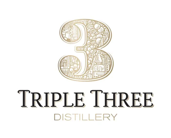 Logo de la marque de spiritueux : Triple Three Gin