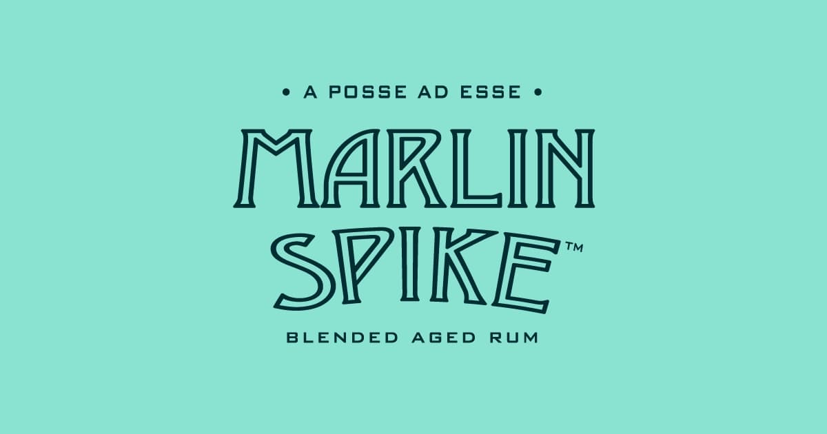 Logo de la marque de spiritueux : Marlin Spike Rhum