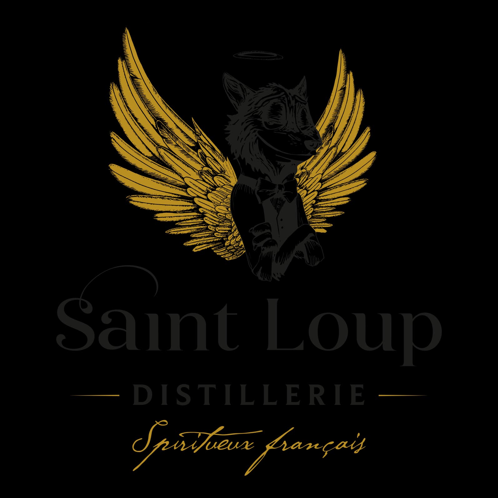 Logo de la marque de spiritueux : Distillerie Saint-Loup Rhum