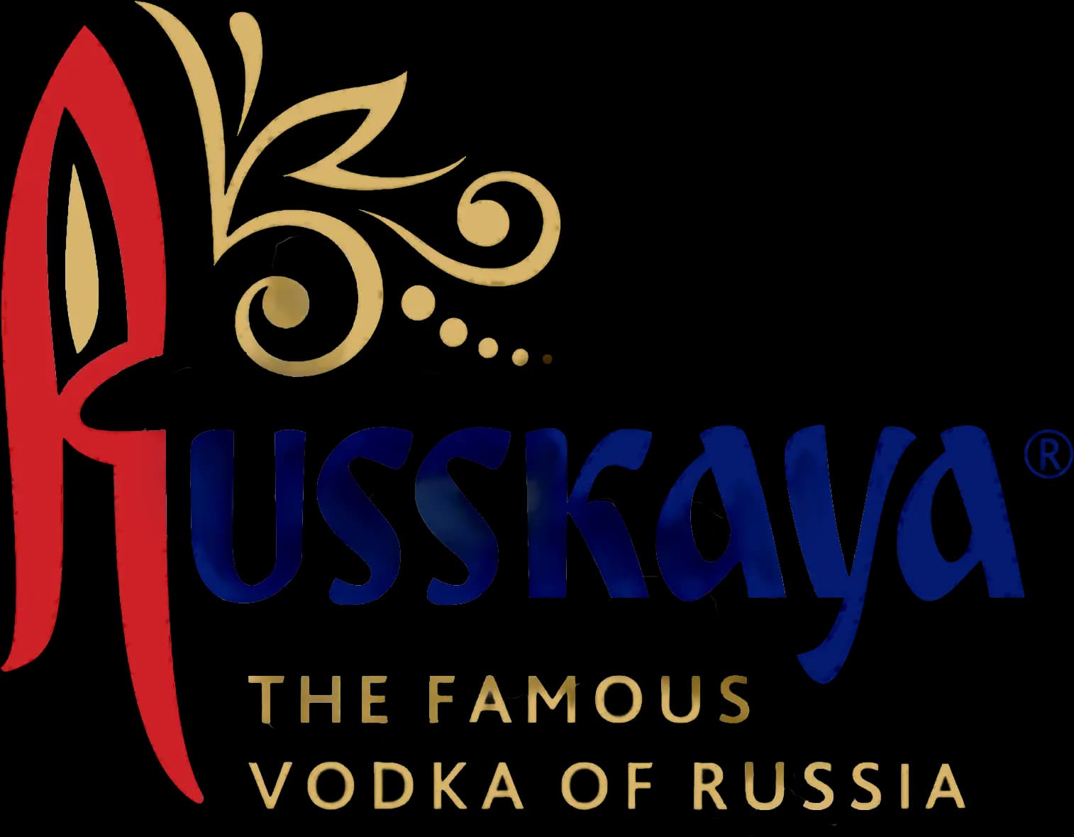 Logo de la marque de spiritueux : Russkaya Vodka