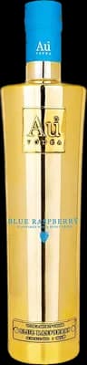Bouteille de spiritueux : Blue Raspberry de la marque Au Vodka