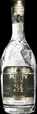 Bouteille de spiritueux : Craft Nordic Dry Gin de la marque Purity