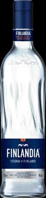 Bouteille de spiritueux : Premium Vodka de la marque Finlandia